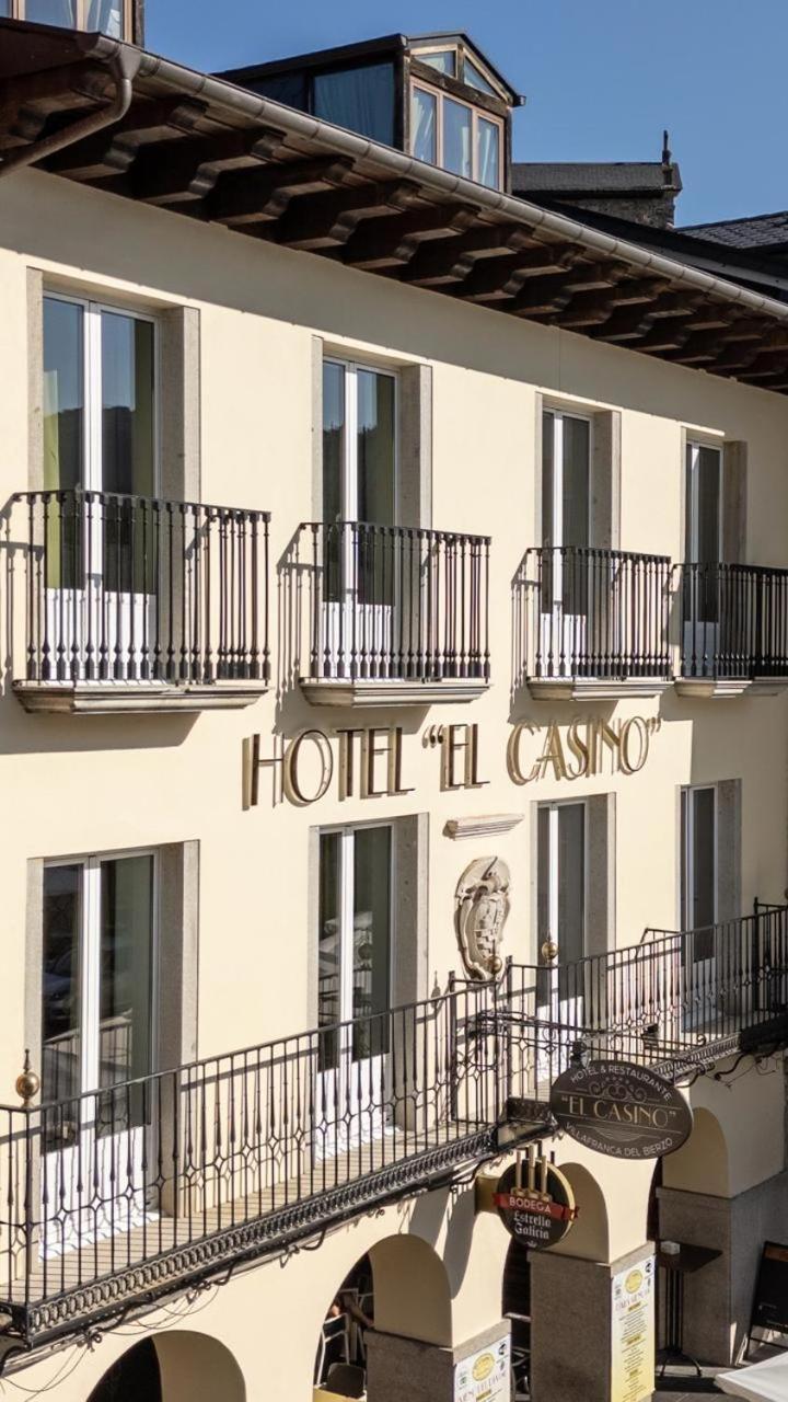 Hotel & Restaurante El Casino Villafranca Del Bierzo Exterior photo